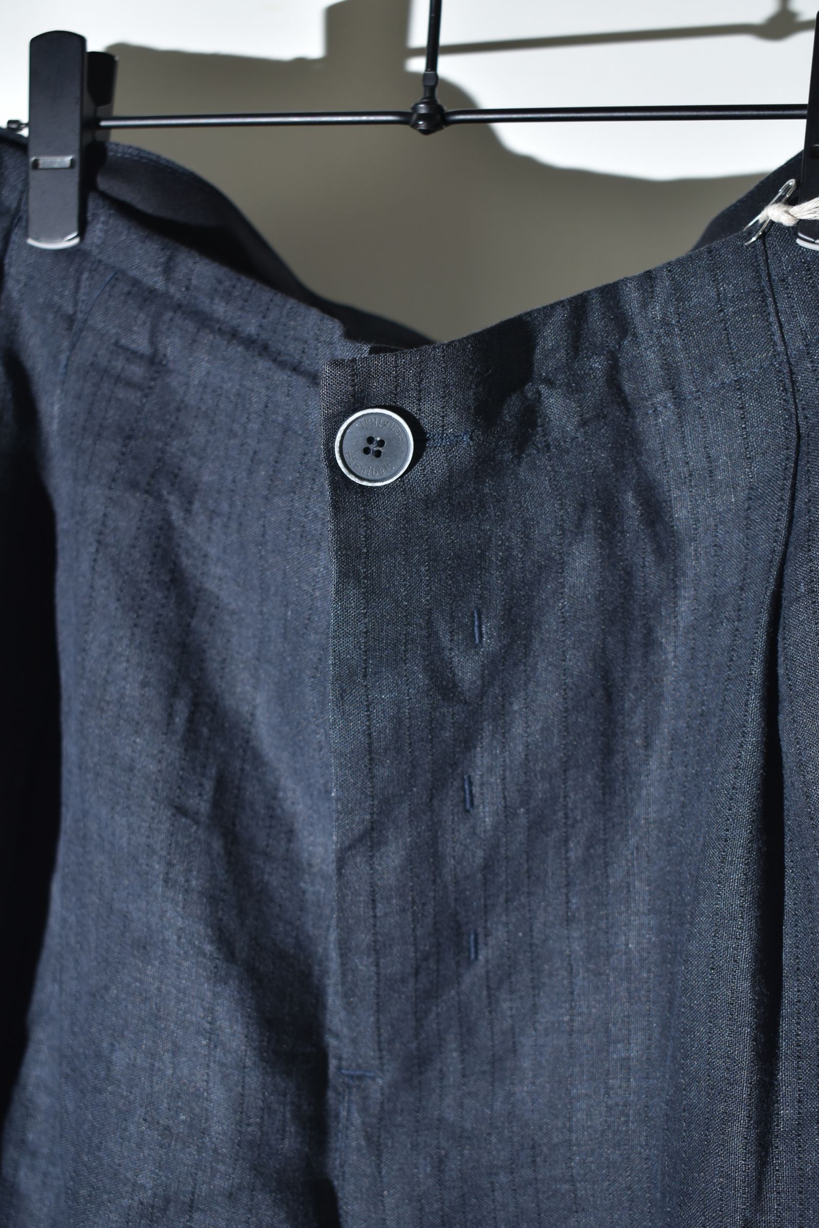 Linen Silk Trousers"Tuxedo" / リネンシルクトラウザー"タキシード"