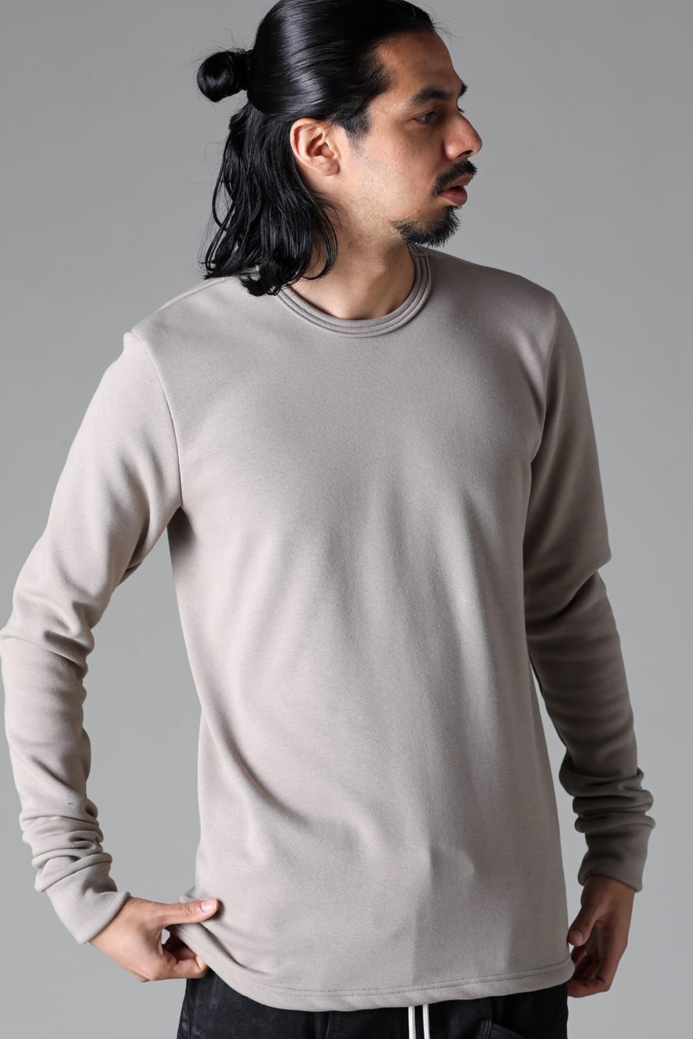 《2025AW先行予約》Bomber Heat Crew Neck Top"Black / Grey /D.Grey"ボンバーヒートクルーネックトップ"ブラック/グレー/ダークグレー"