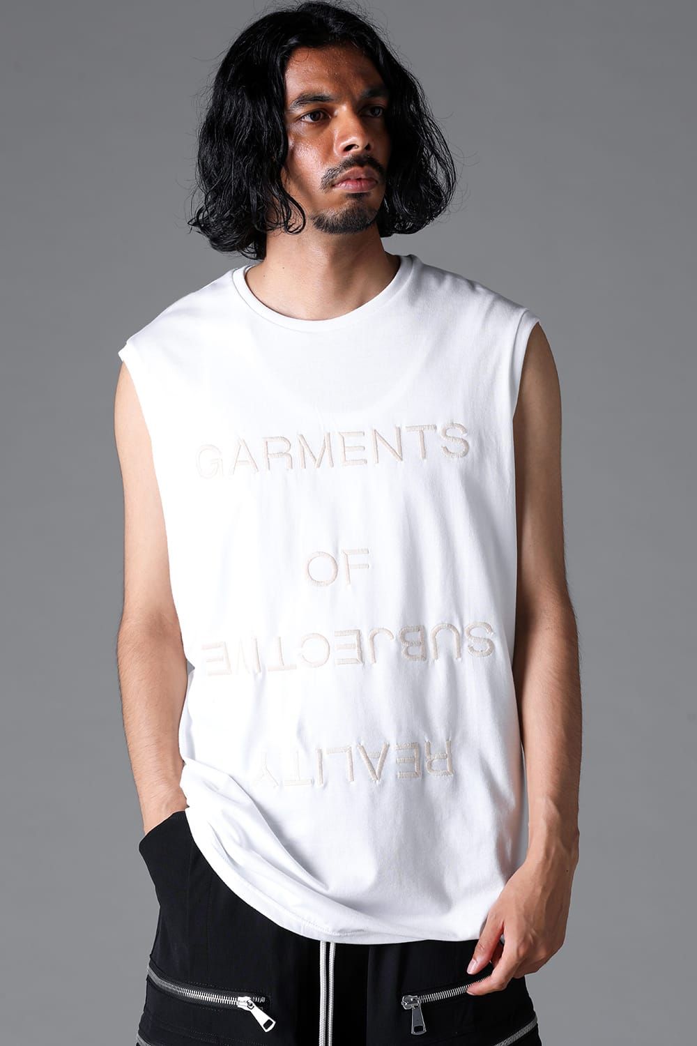 《2026SS先行予約》Tank Top"Black /White /Stone /Grey" /タンクトップ"ブラック/ホワイト/ストーン/グレー"