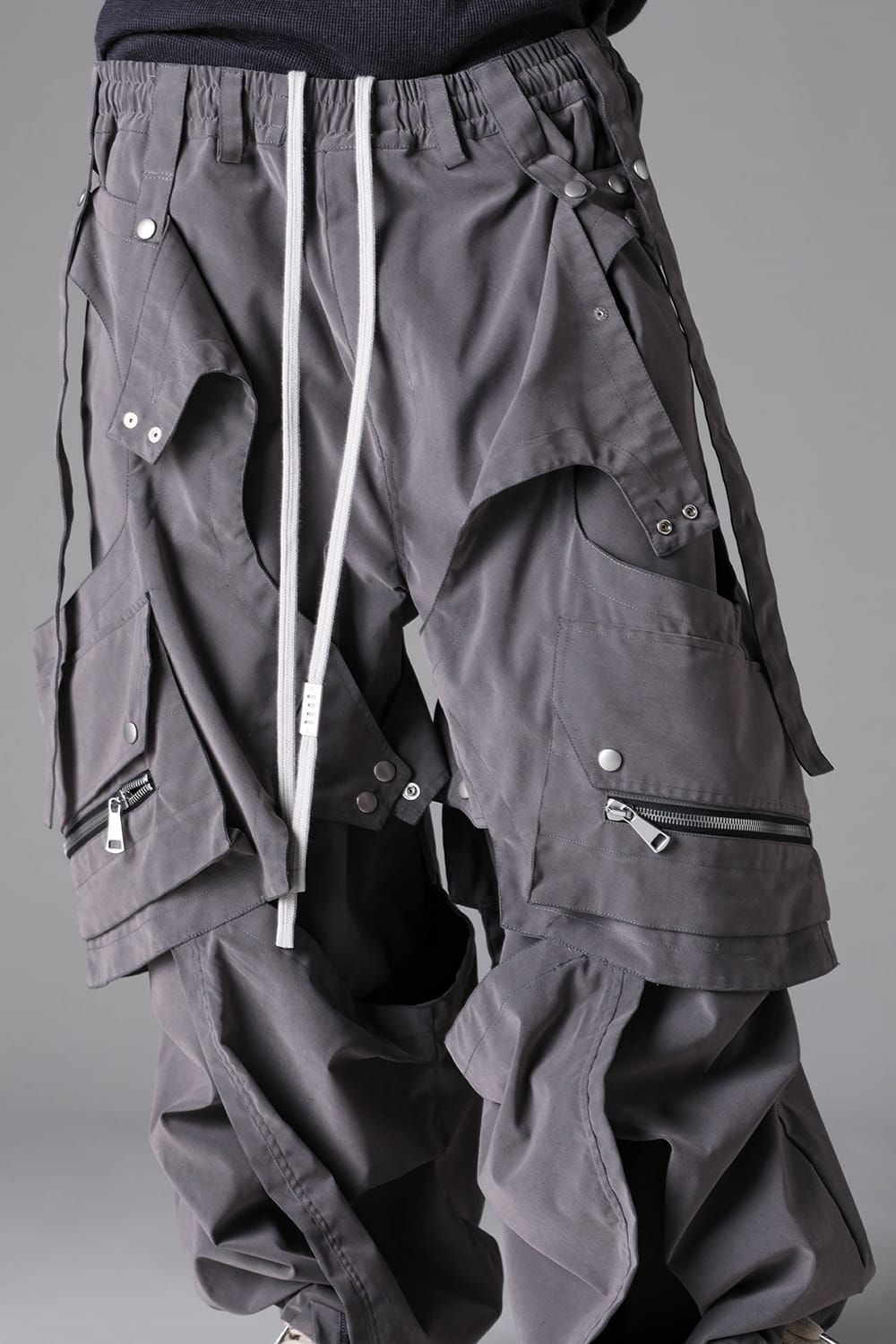 《2026AW先行予約》Parachute Cargo Pants"Black / Grey / Taupe" / パラシュートカーゴパンツ "ブラック / グレー /トープ"