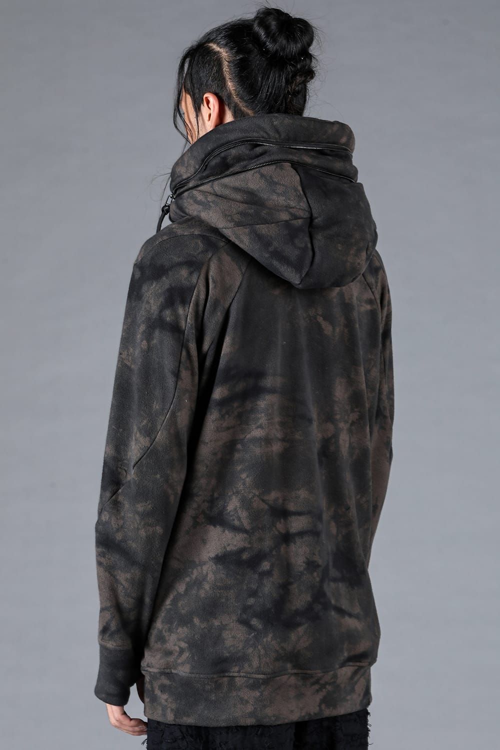 Non Ply Yarn Lined Hooded Jacket"Dust" /  無撚糸裏毛フーデッドジャケット"ダスト"