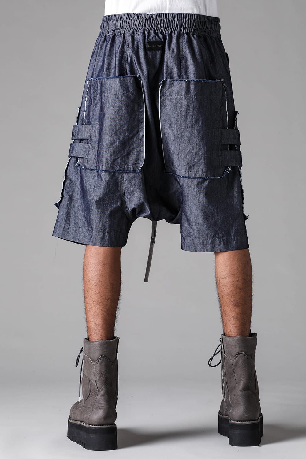 《2027SS先行予約》Cotton Nylon Cargo Shorts"Navy" / コットンナイロンカーゴショーツ"ネイビー"