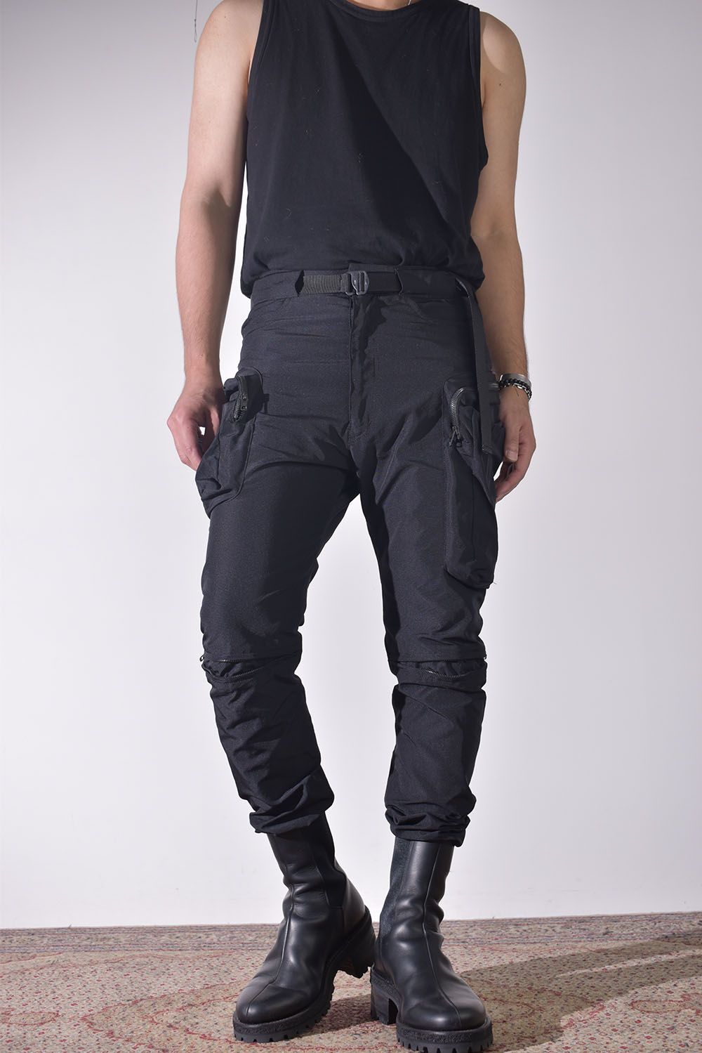 Slim Cargo Pants"Black" / スリムカーゴパンツ"ブラック"