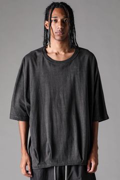 《2027SS先行予約》Sumi Dyed Dolman Jumbo Tee"L.Grey / Grey / D.Grey" / 墨染ドルマンジャンボTee"ライトグレー / グレー /ダークグレー"