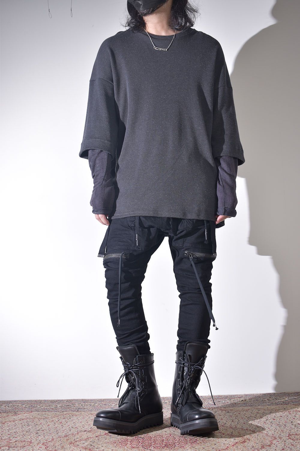 プラスカーディガンで冬仕様