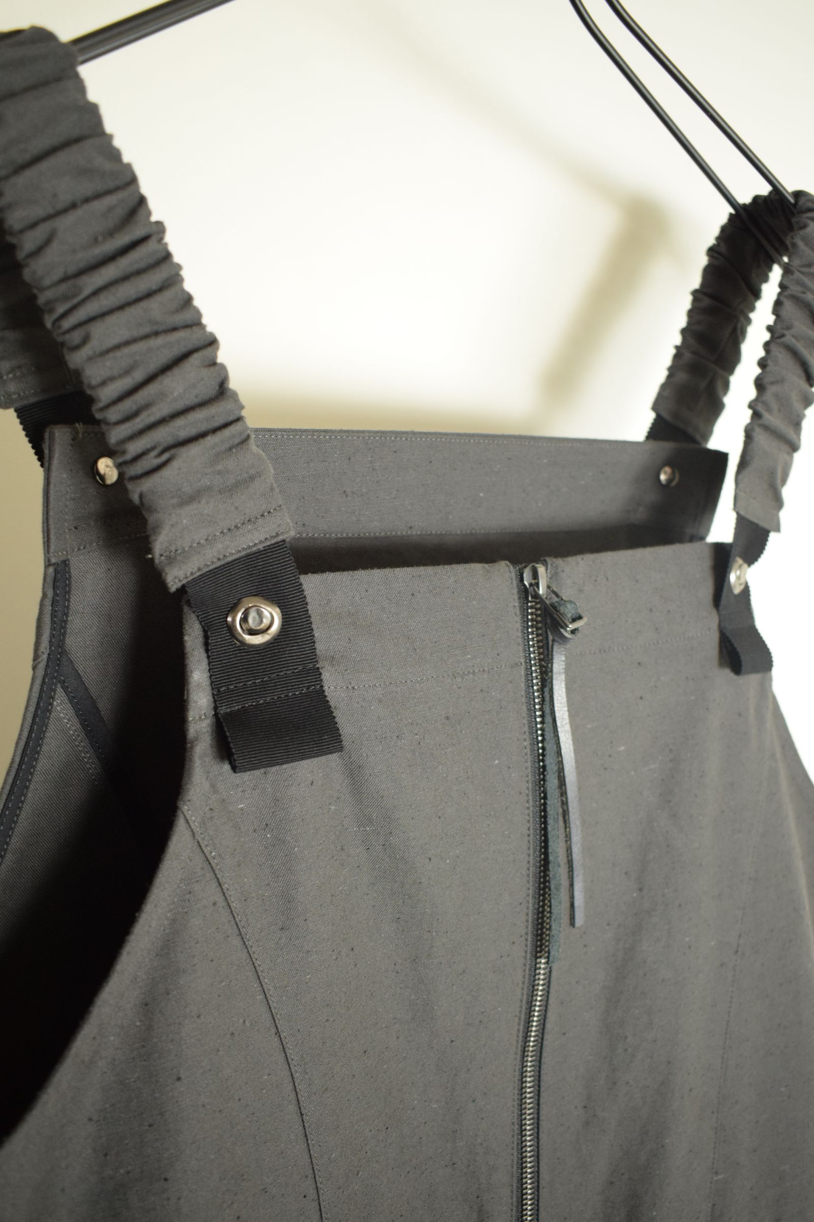 Deep Crotch Over All"Charcoal" / ディープクロッチオーバーオール"チャコール"