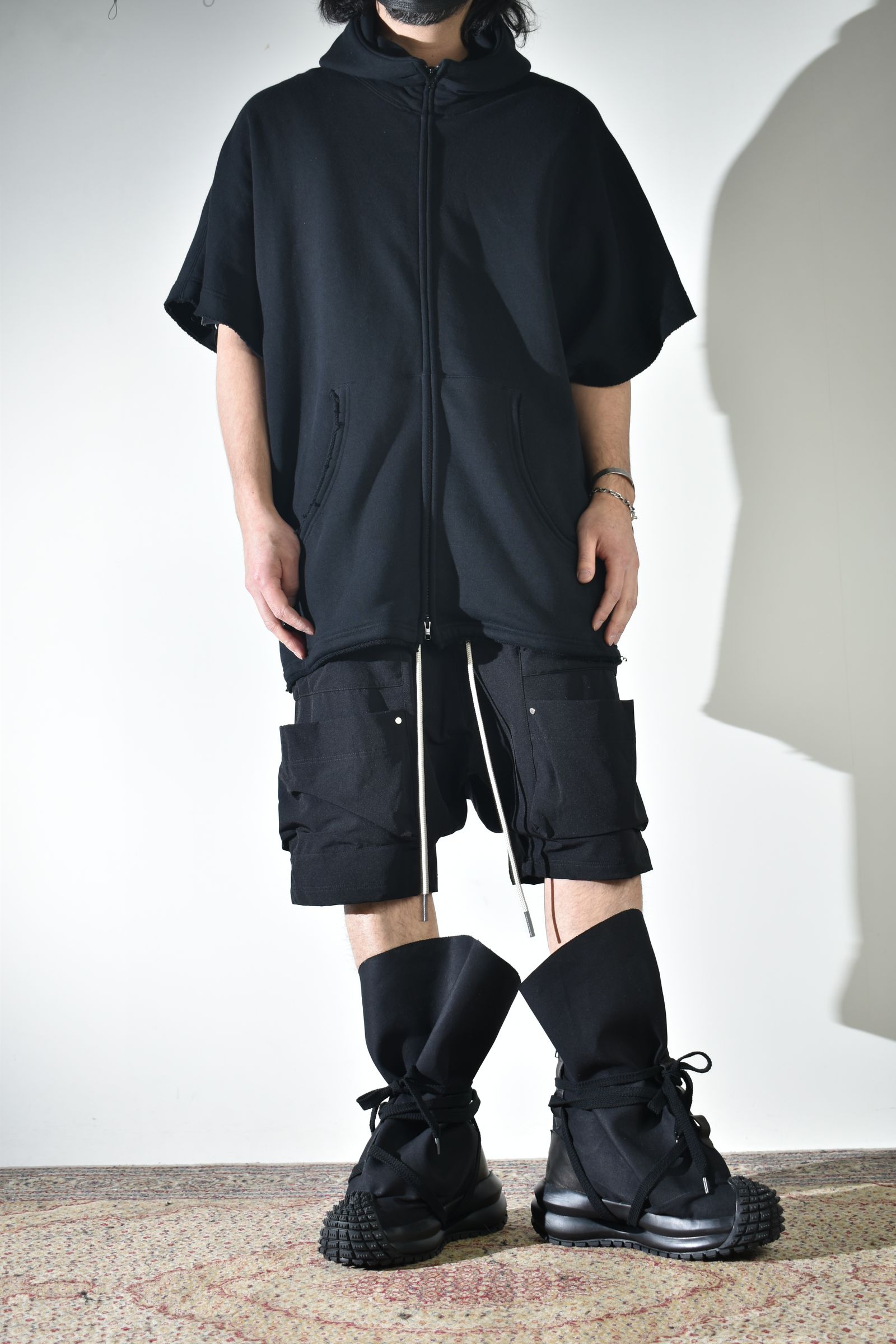 2Wayで着られる着用シーズンの長いスウェット