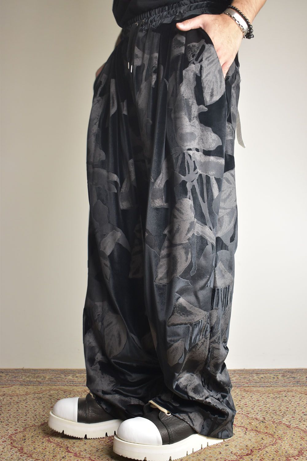 Tuck Easy Pants"Black" / タックイージーパンツ"ブラック"