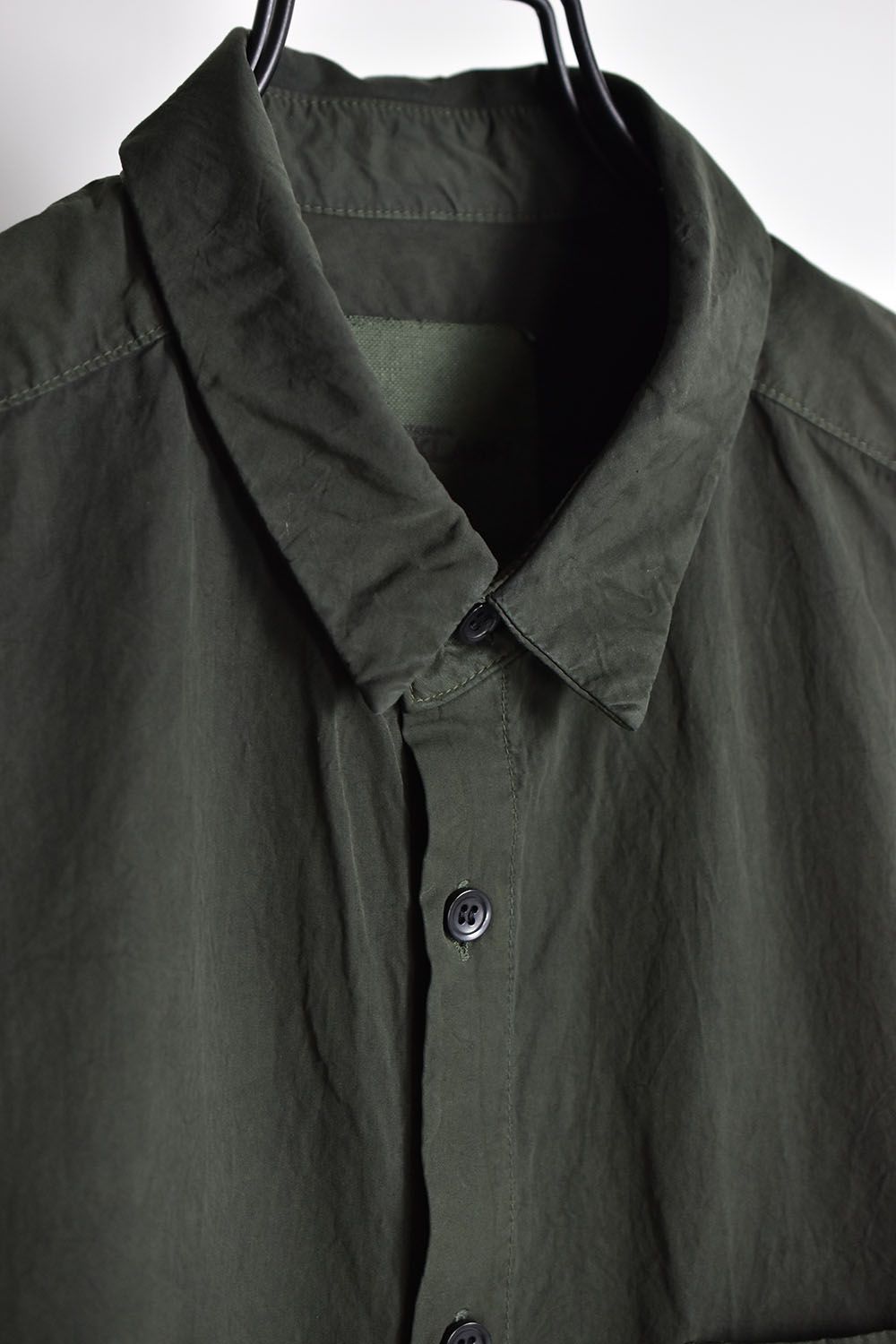 Cootn Natural Dye Shirts"Leaf"/コットン製品天然染めシャツ"リーフ"