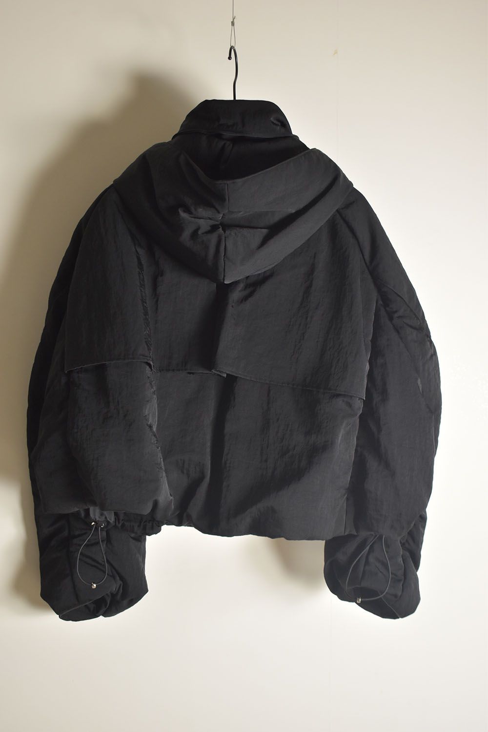 Padding Short Blouson"Black" / パディングショートブルゾン"ブラック"