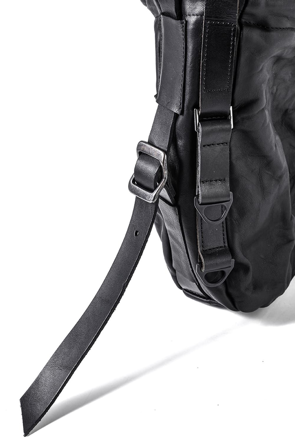《2027SS先行予約分》Horse Leather Shoulder Bag "Black" / ホースレザーショルダーバッグ"ブラック"