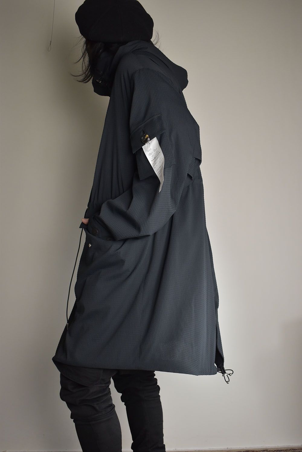 Fish Tall Coat"Black" / フィッシュテールコート"ブラック"