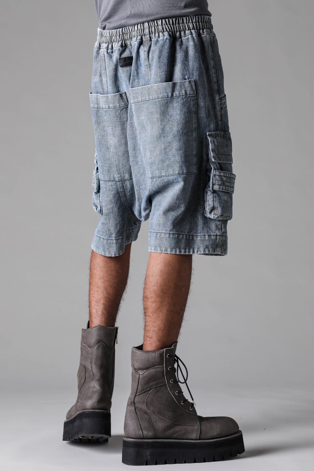 《2027SS先行予約》Denim Cargo Shorts"Blue" / デニムカーゴショーツ"ブルー"