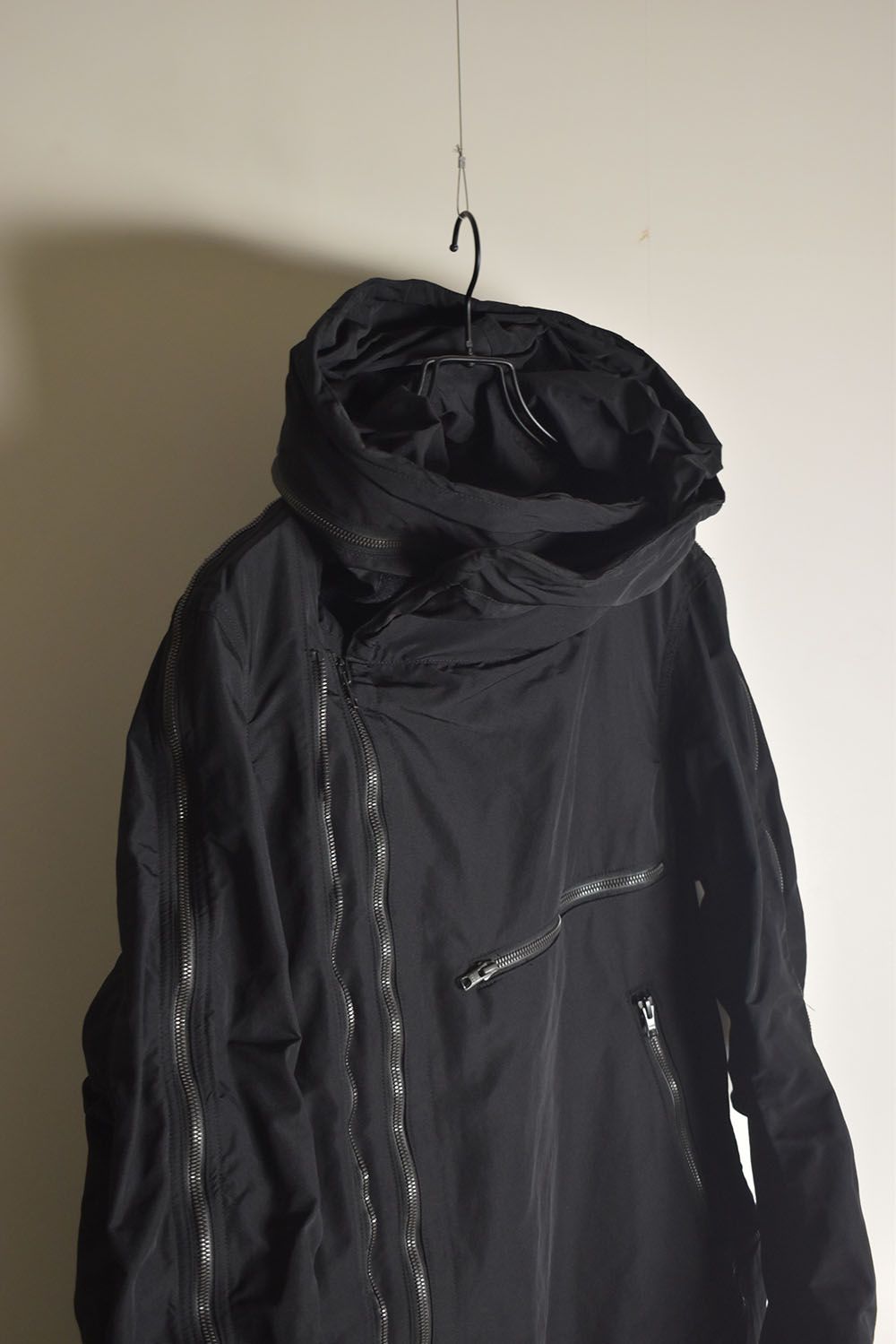 Multi Zip Military Parka Coat"Black" / マルチジップミリタリーパーカーコート"ブラック"
