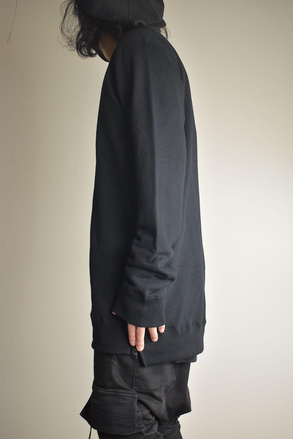 Over Sized Pullover"Black" / オーバーサイズプルオーバー"ブラック"