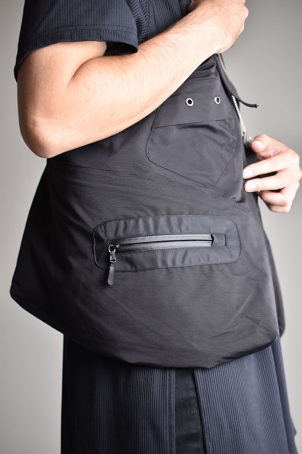 2Way Tactical Vest Bag"Black"/2ウェイタクティカルベストバッグ"ブラック"