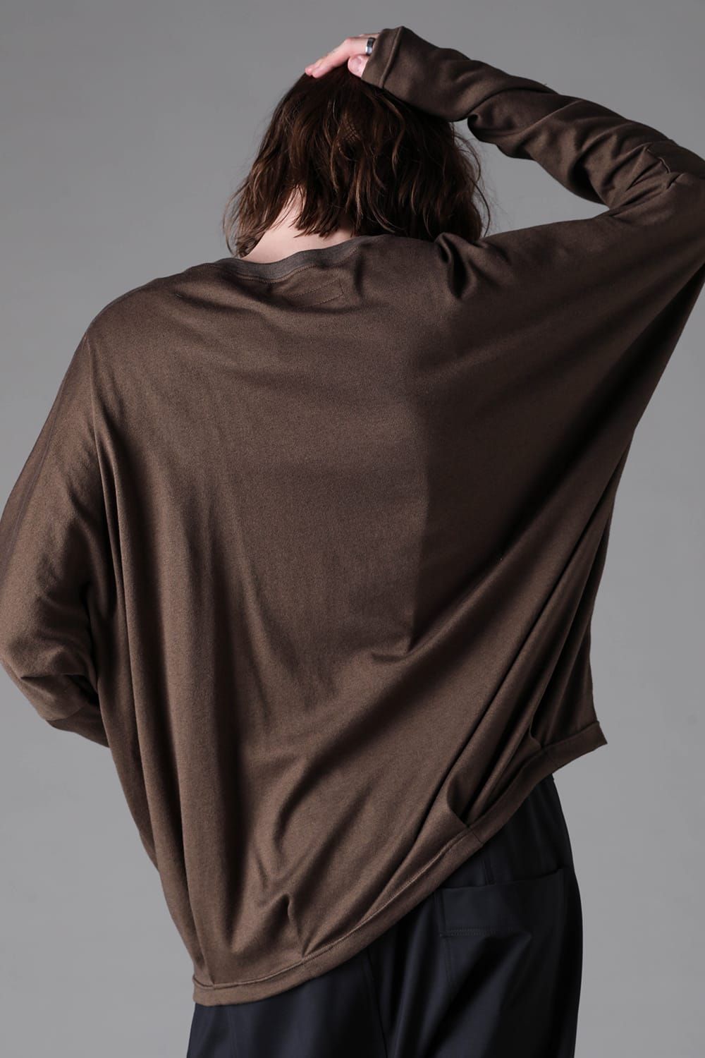 《2026AW先行予約》Leyerd Long Sleeve "Black / Brown /Grey / D.Grey /Khaki" / レイヤードロングスリーブ"ブラック/ブラウン/グレー/ダークグレー/カーキ"