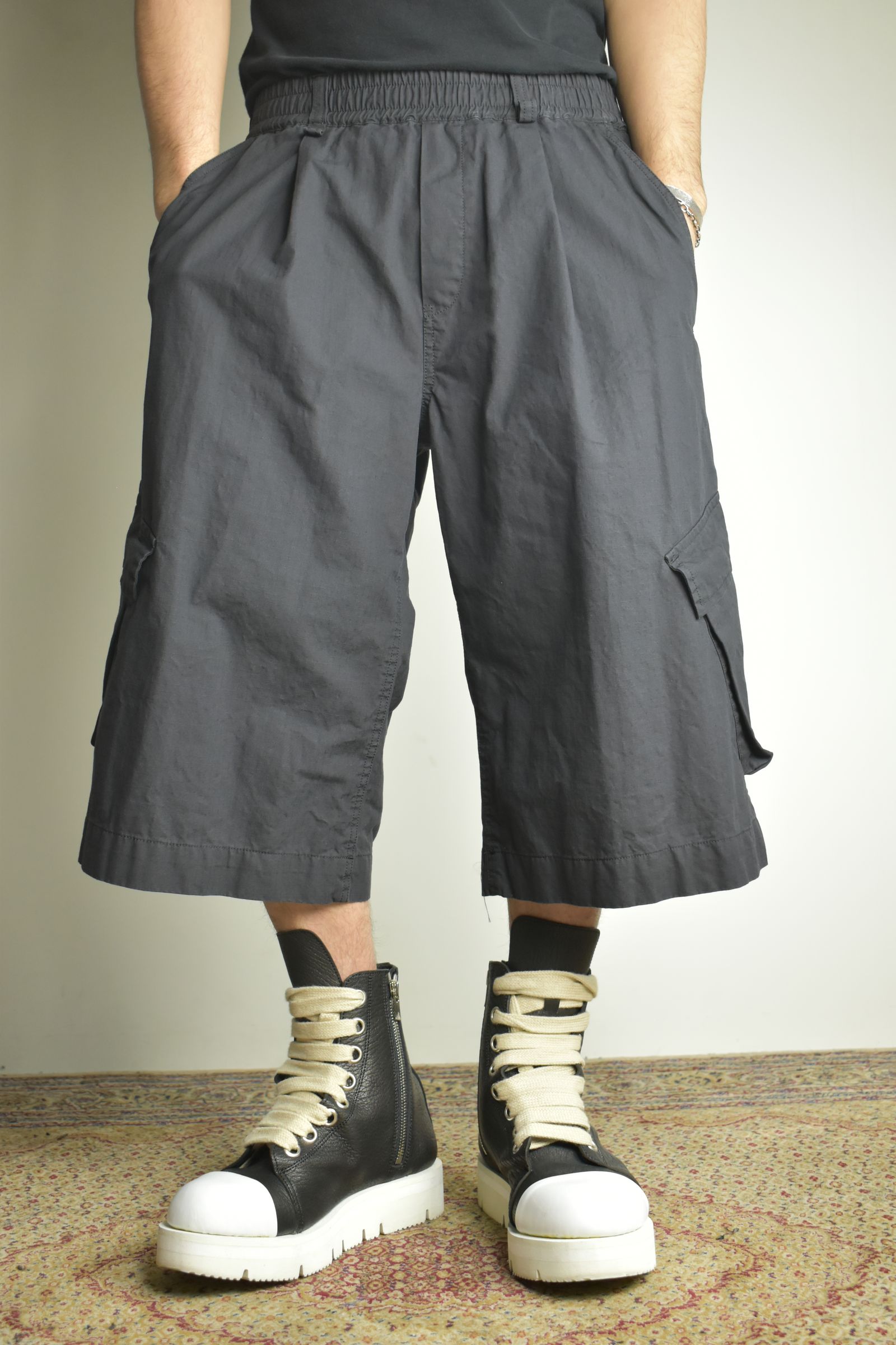 Rip Stop Chicano Cargo Pants"Black" / リップストップチカーノパンツ"ブラック"