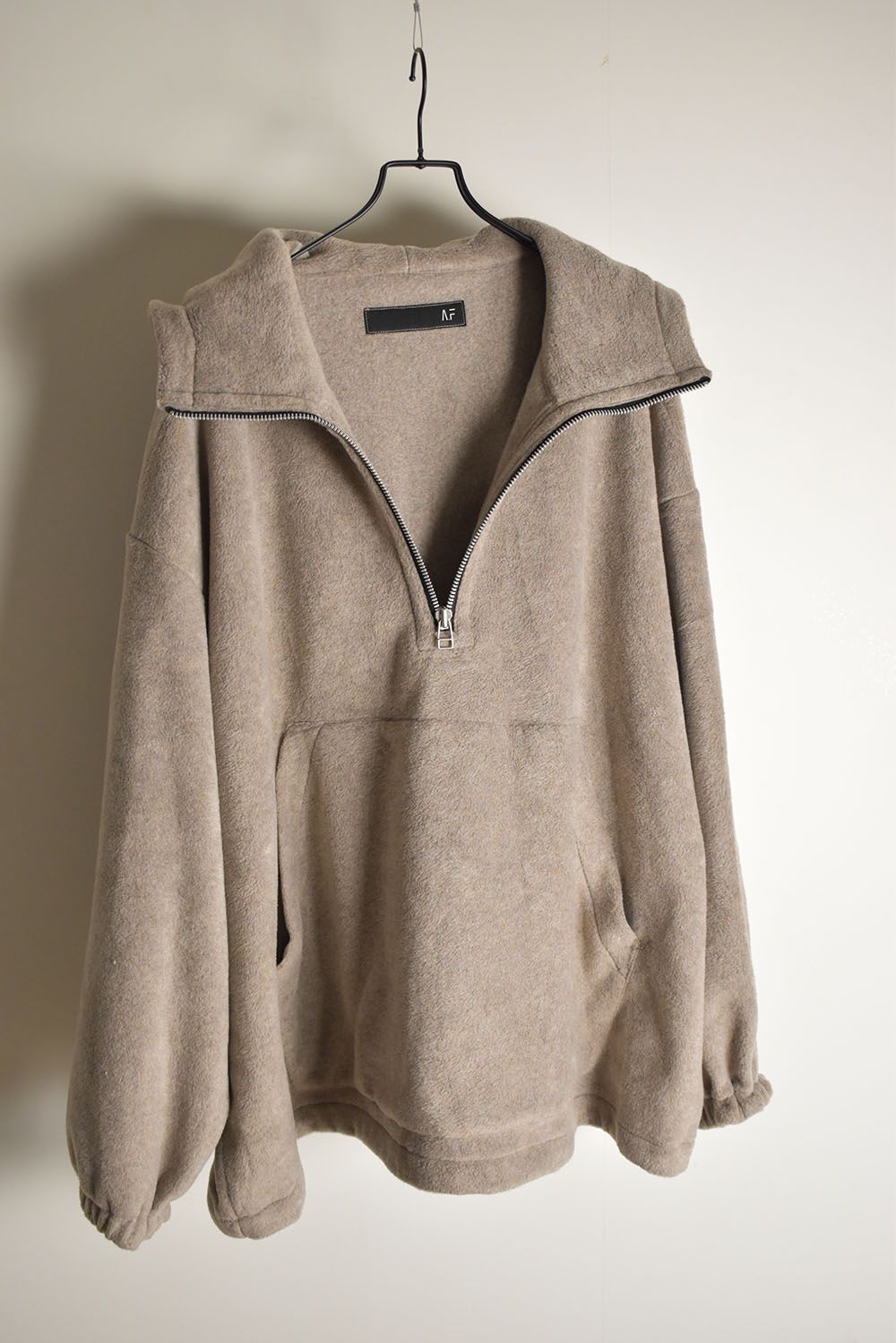 Fleece Hoodie"Beige" / フリースフーディ"ベージュ/"