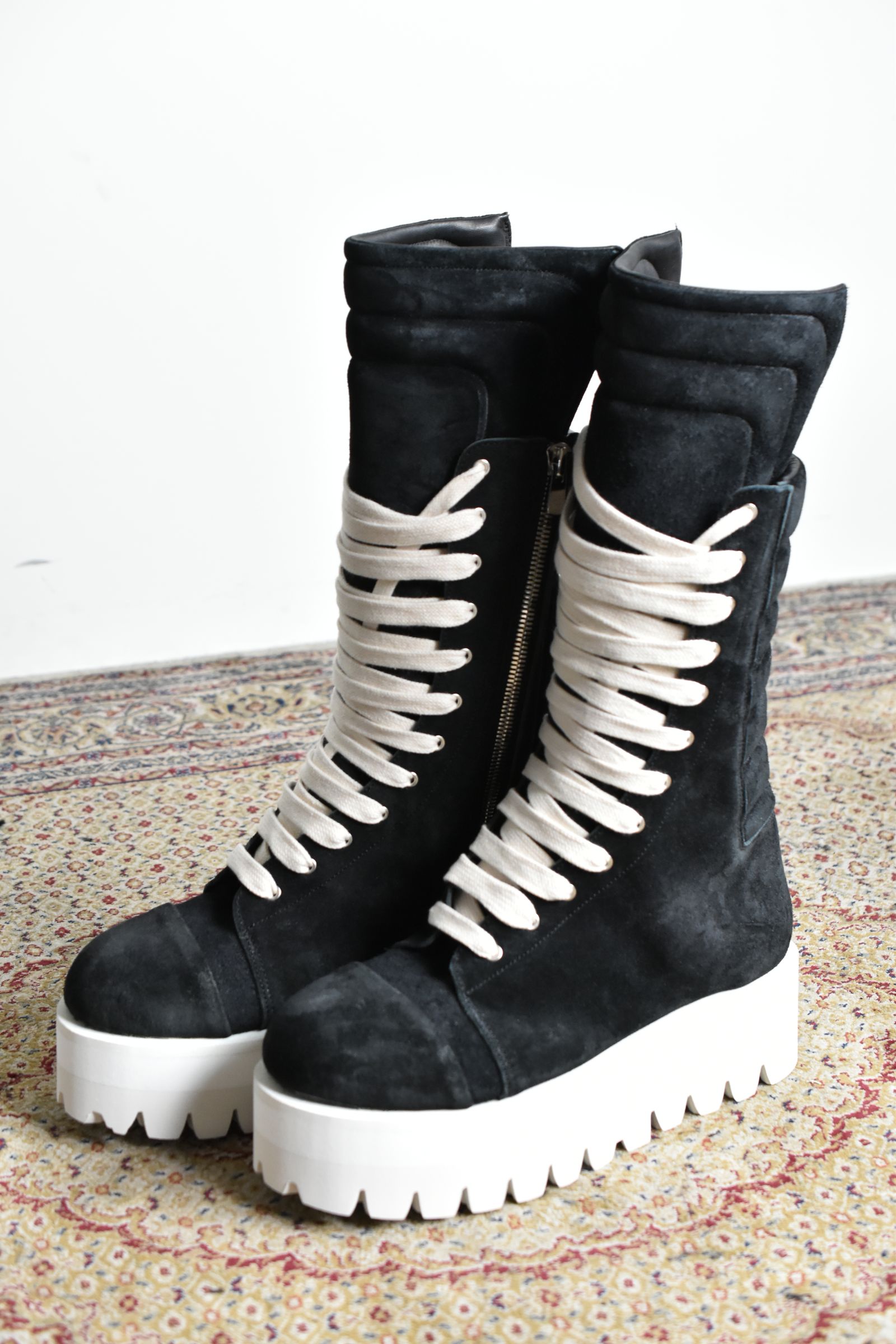 Torqe High Boots"Black × White" / トルクハイブーツ"ブラック×ホワイト"