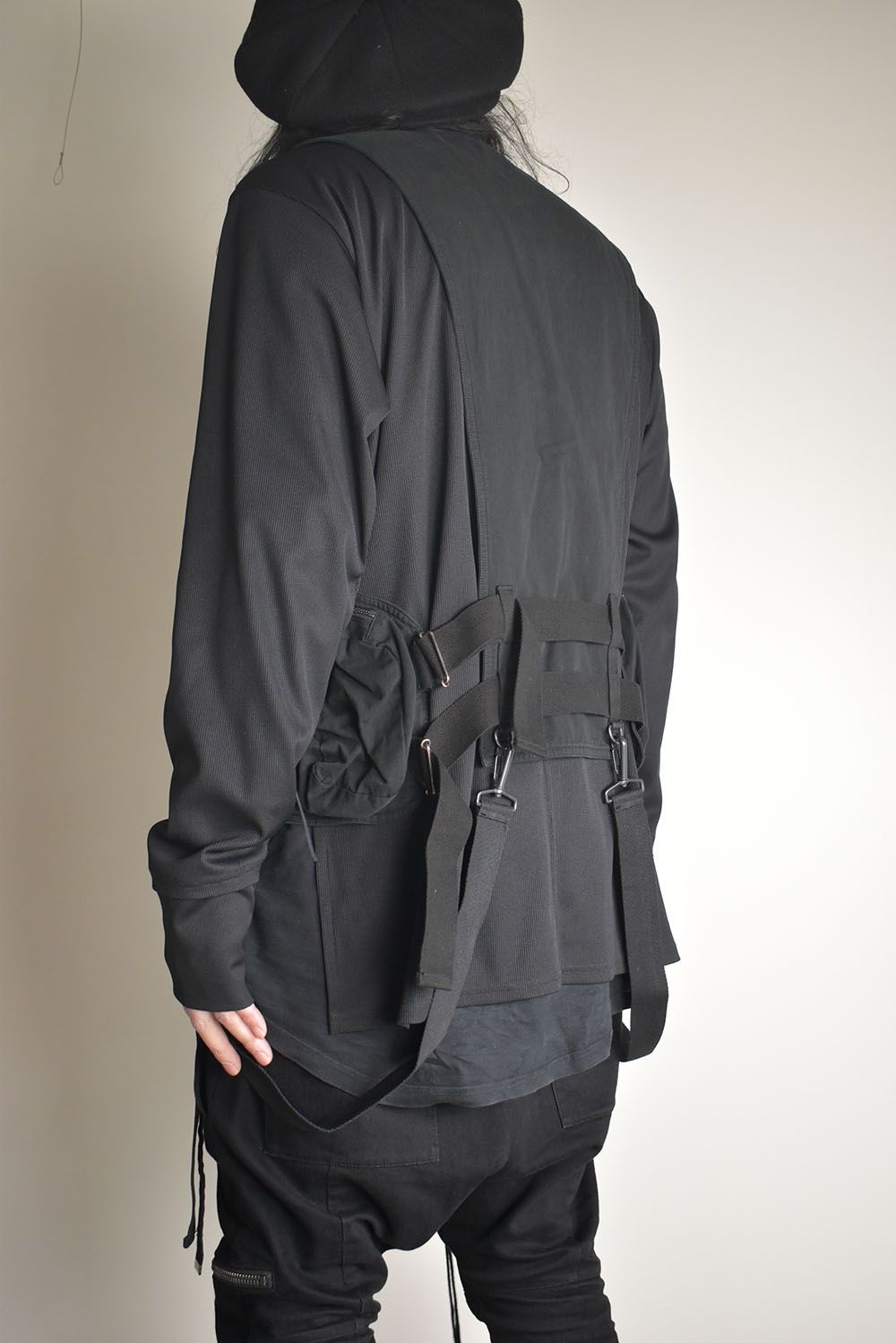 Cotton Twill Tactical Vest "Black" / 綿ツイルタクティカルベスト"ブラック"