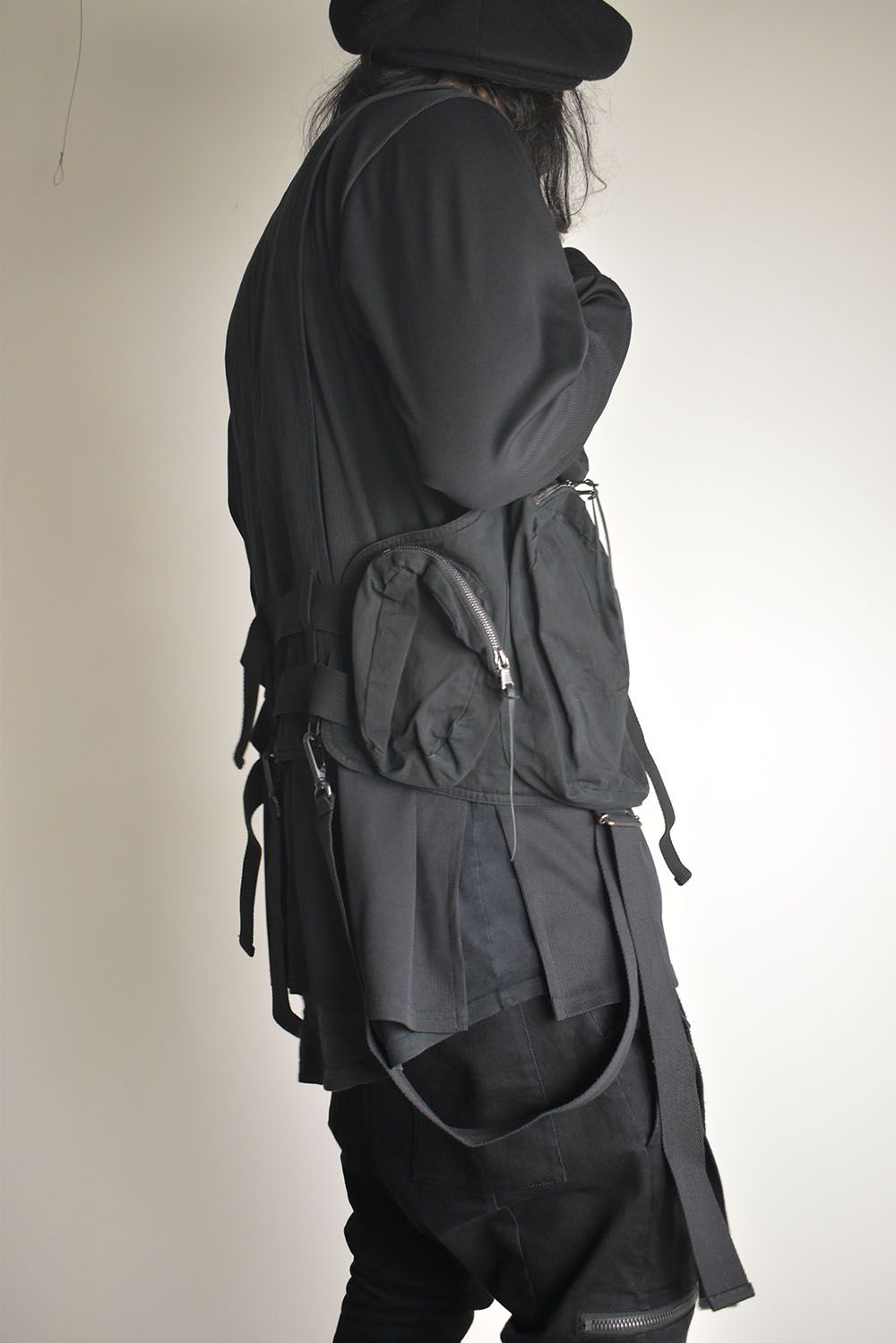 Cotton Twill Tactical Vest "Black" / 綿ツイルタクティカルベスト"ブラック"