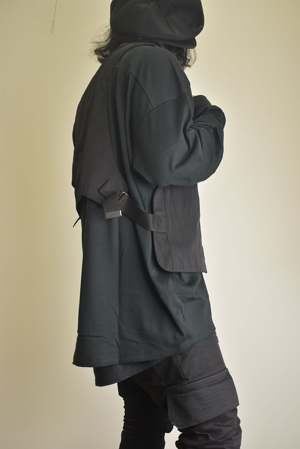 Nylon Wool Twill Tactical Vest"Black" / ナイロンウールツイルタクティカルベスト"ブラック"