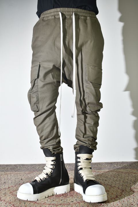 【Exclusive】Cargo Sarouel Skinny"Khaki" / カーゴサルエルスキニー"カーキ"