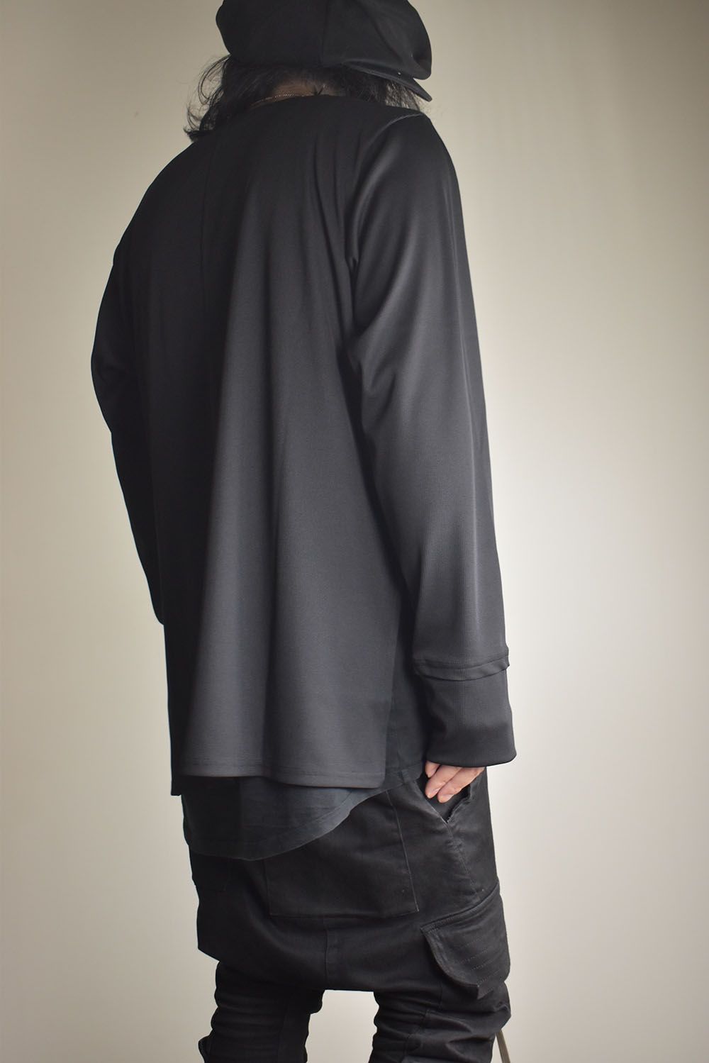 Base Layer Crew Neck "Black" / ベースレイヤークルーネック"ブラック"