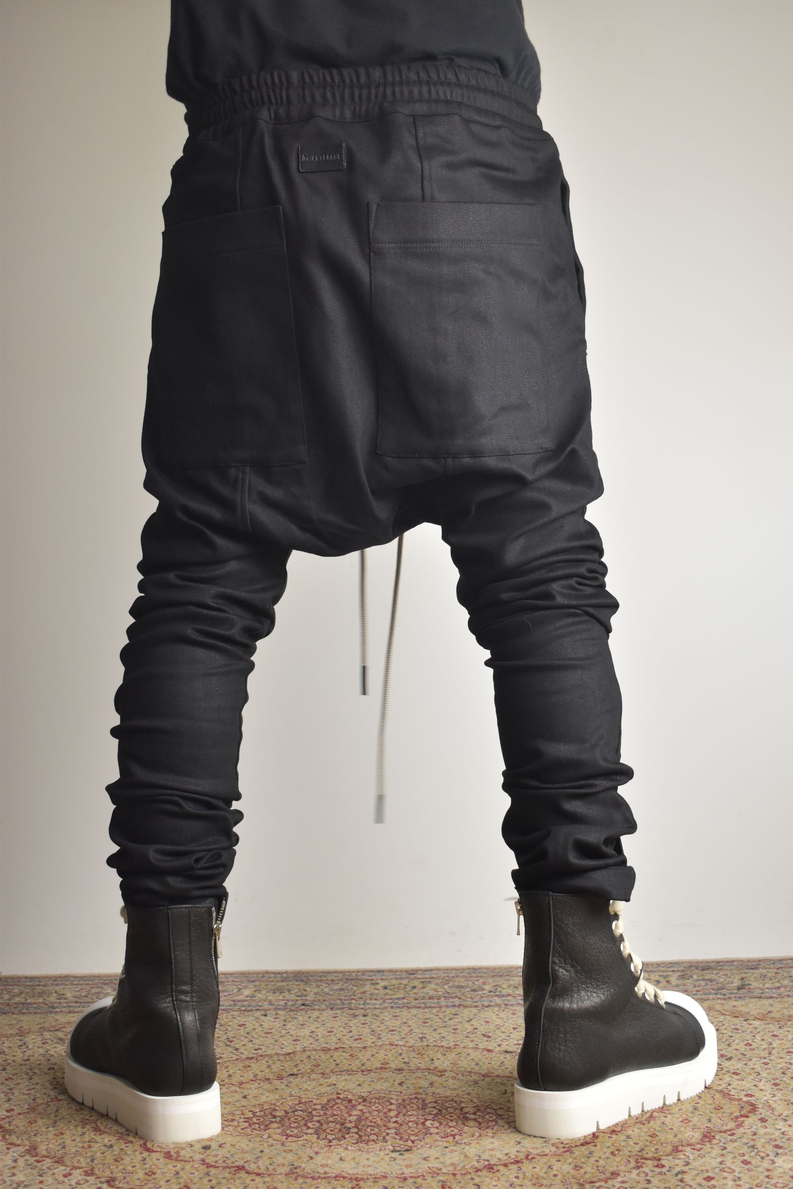 Bonding  Sarouel Skinny Denim"Black" / ボンディングサルエルスキニーデニム"ブラック"
