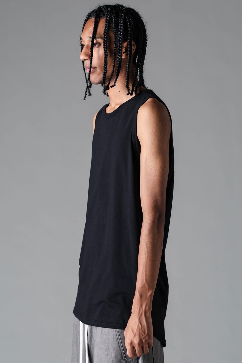 《2027SS先行予約》Regular  Tank Top"Black / Ivory / Grey / Greige" / レギュラータンクトップ "ブラック / アイボリー /グレー / グレージュ"