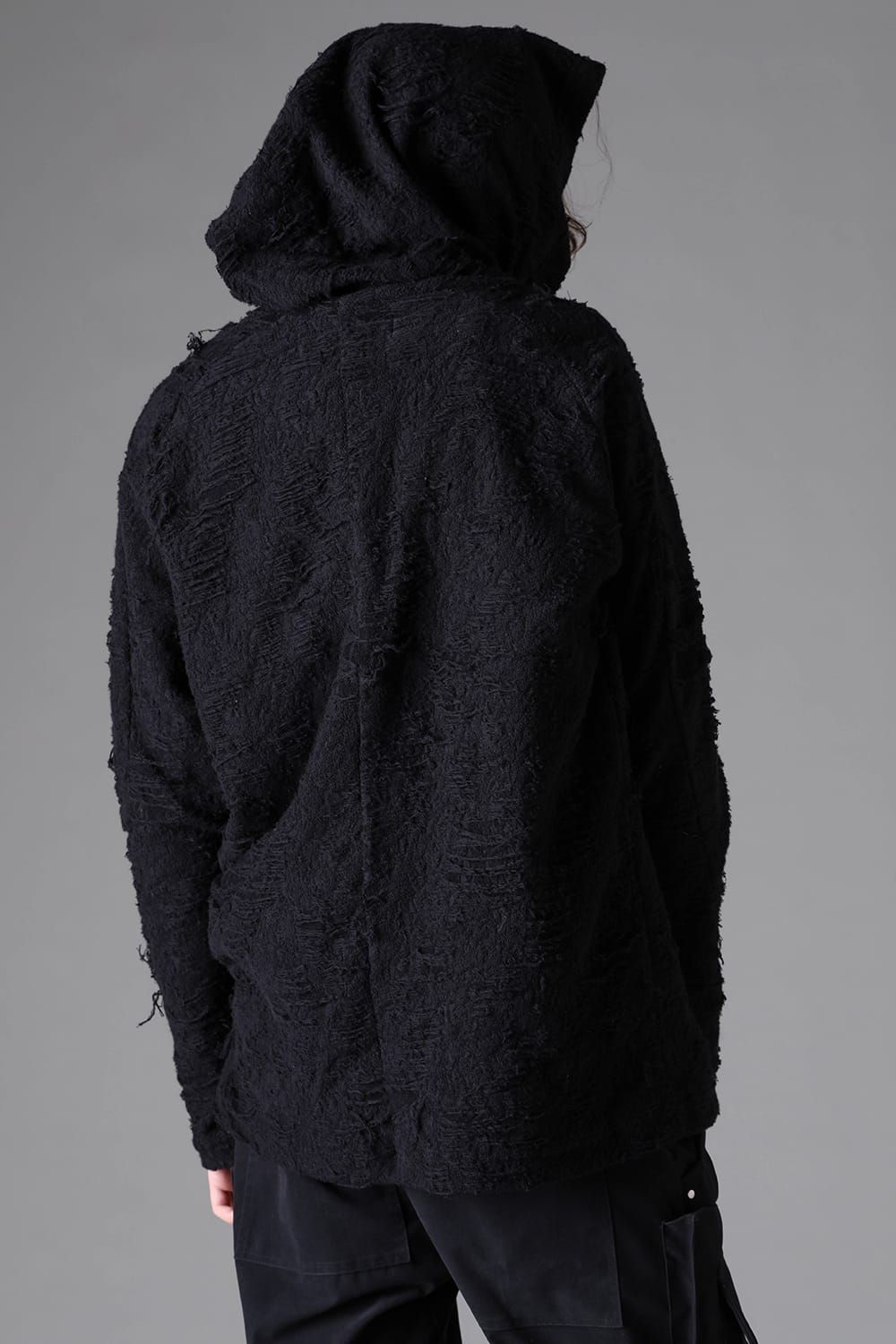 《2026AW先行予約》Twisted Hoodie Pullover"Black" / ツイストフーディプルオーバー"ブラック"