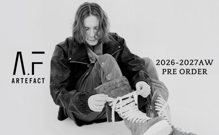 A.F artefact 2026-2027AW、店主オススメ