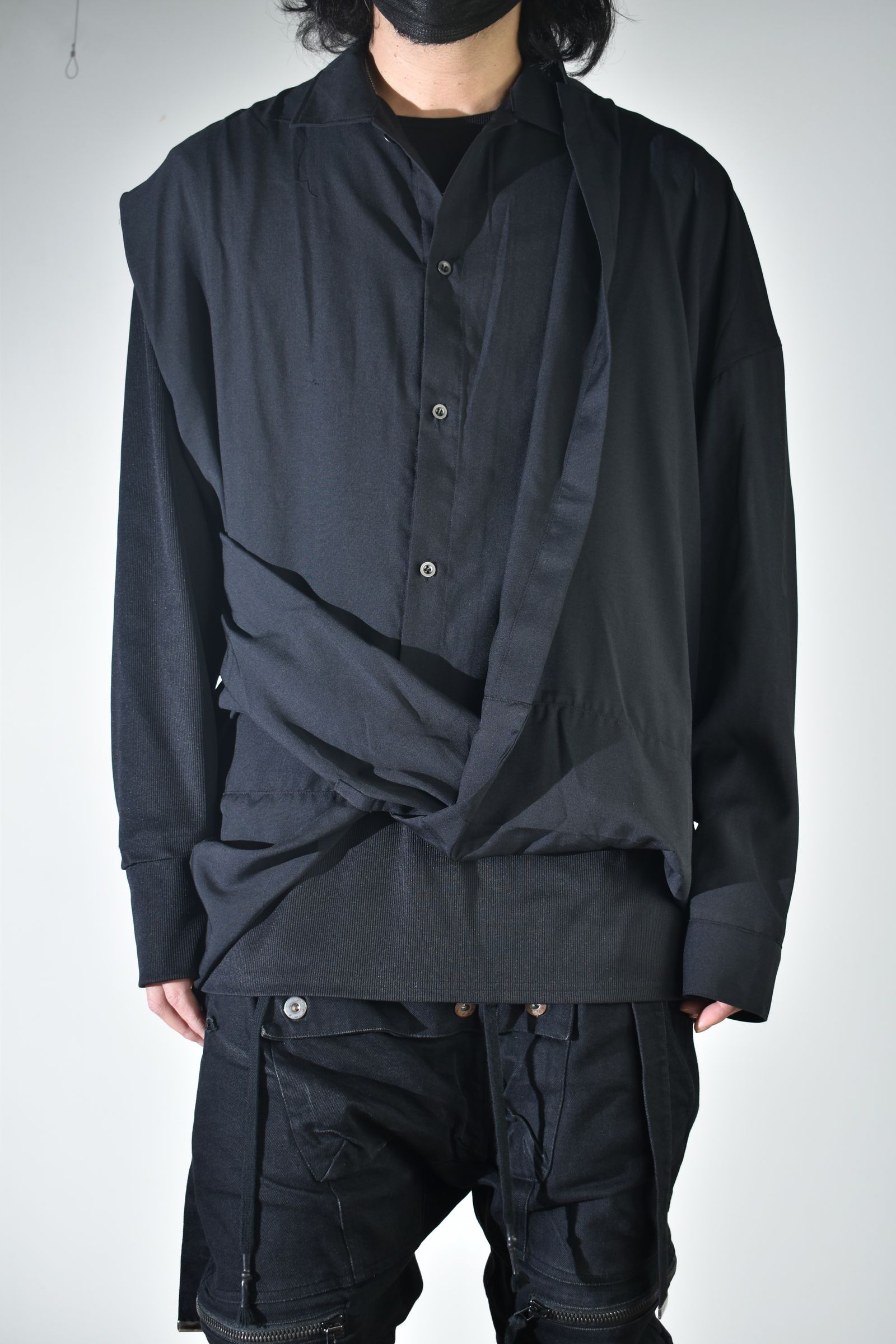 Coalesce Shirts"Black " / コウアレスシャツ"ブラック"