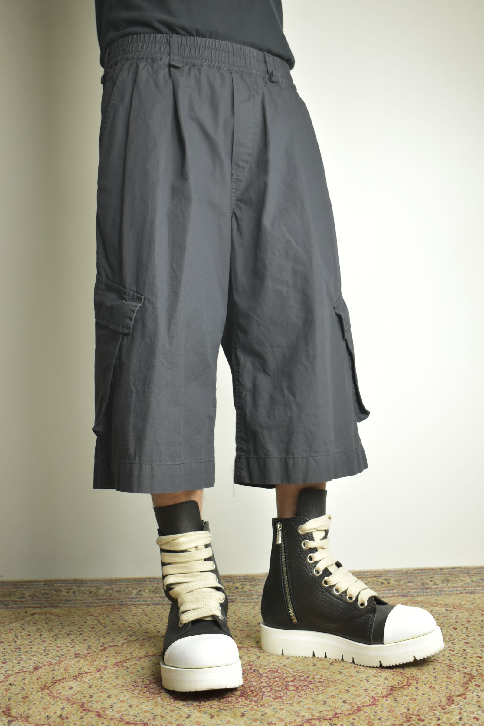 Rip Stop Chicano Cargo Pants"Black" / リップストップチカーノパンツ"ブラック"