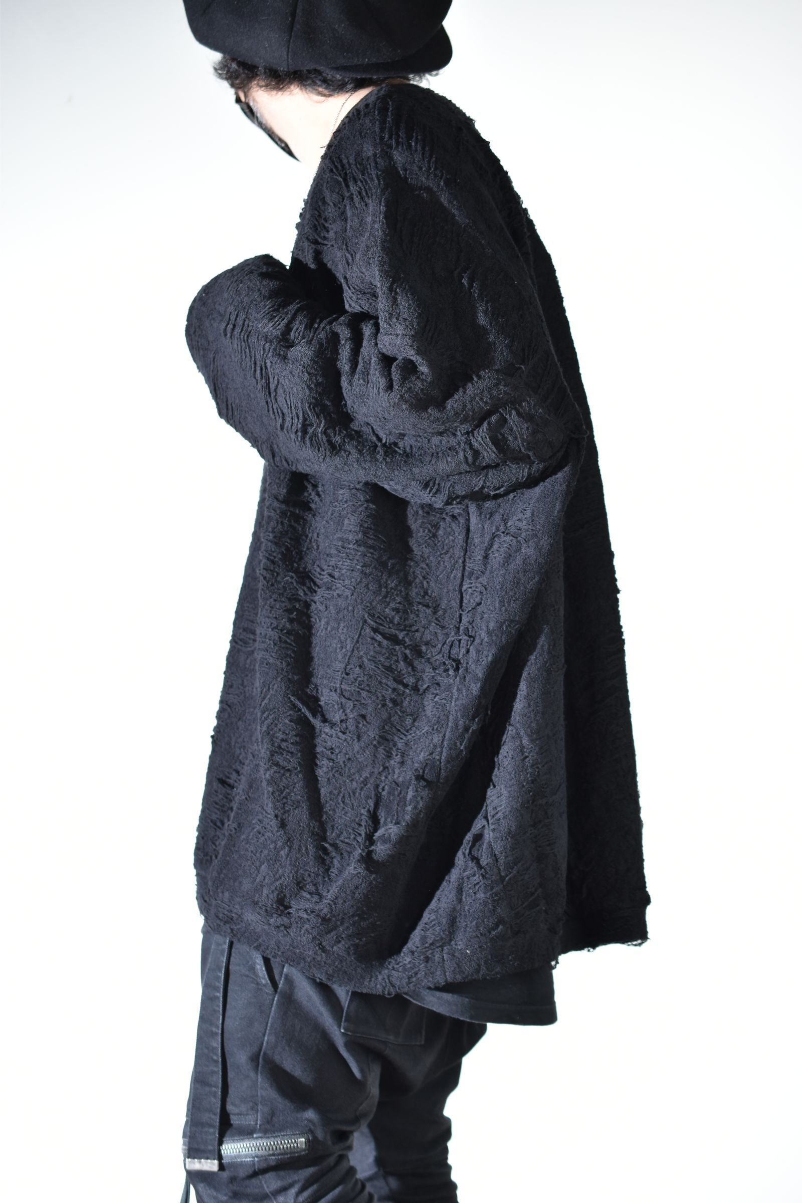 Extreme Over Sized Pullover"Black " / エクストリームオーバーサイズプルオーバー"ブラック"