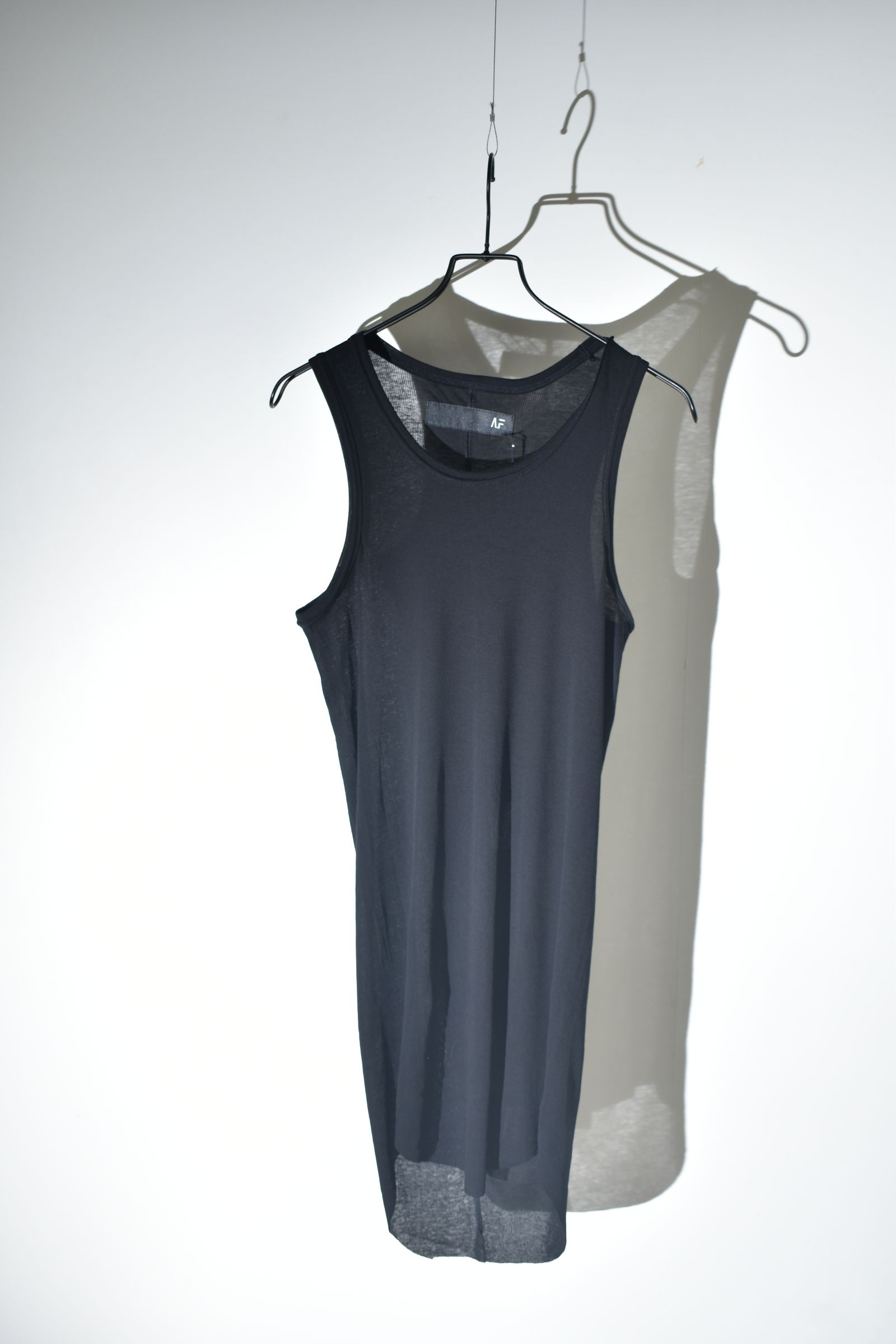 Rib Tank Top"Black" / リブタンクトップ"ブラック"