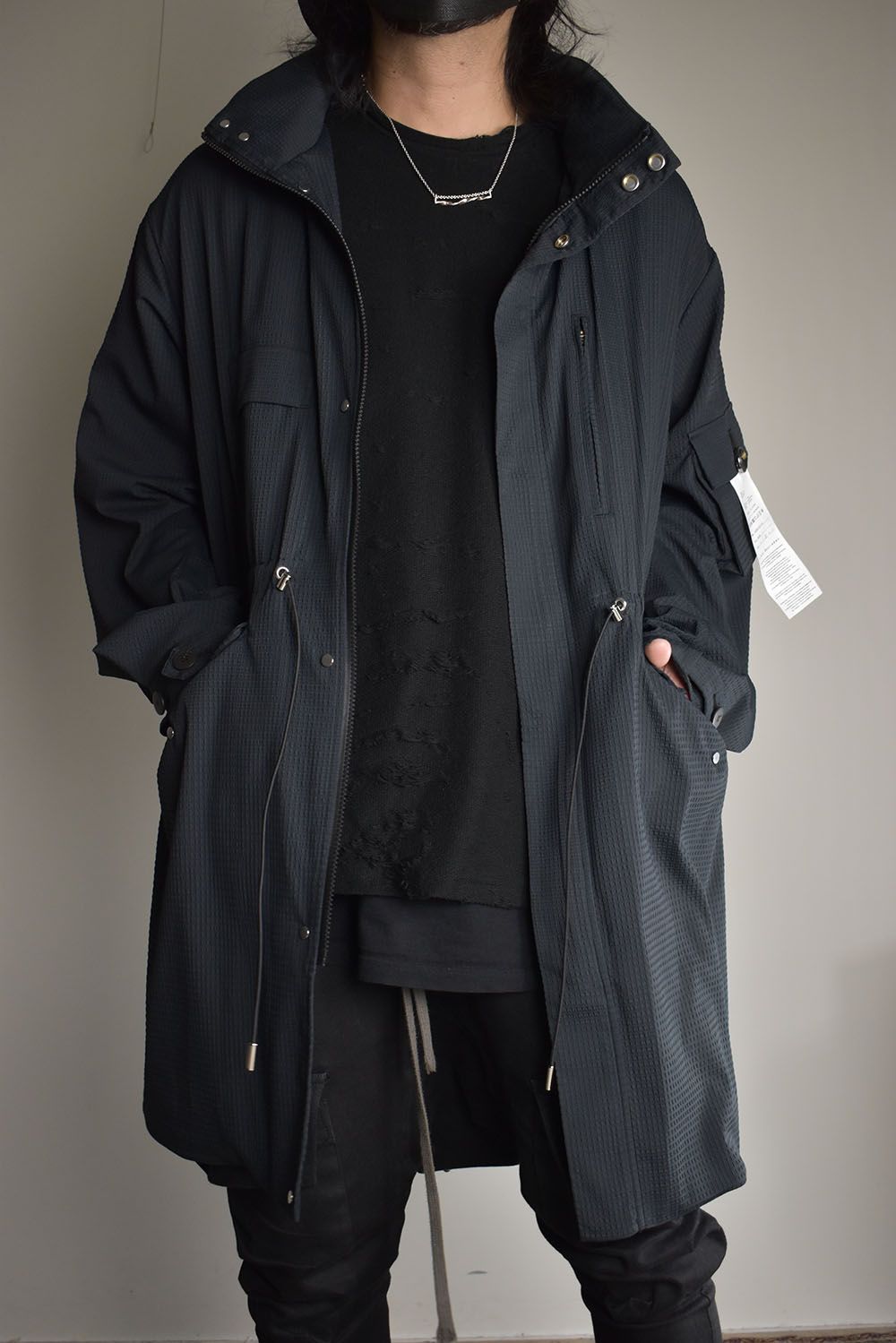 Fish Tall Coat"Black" / フィッシュテールコート"ブラック"