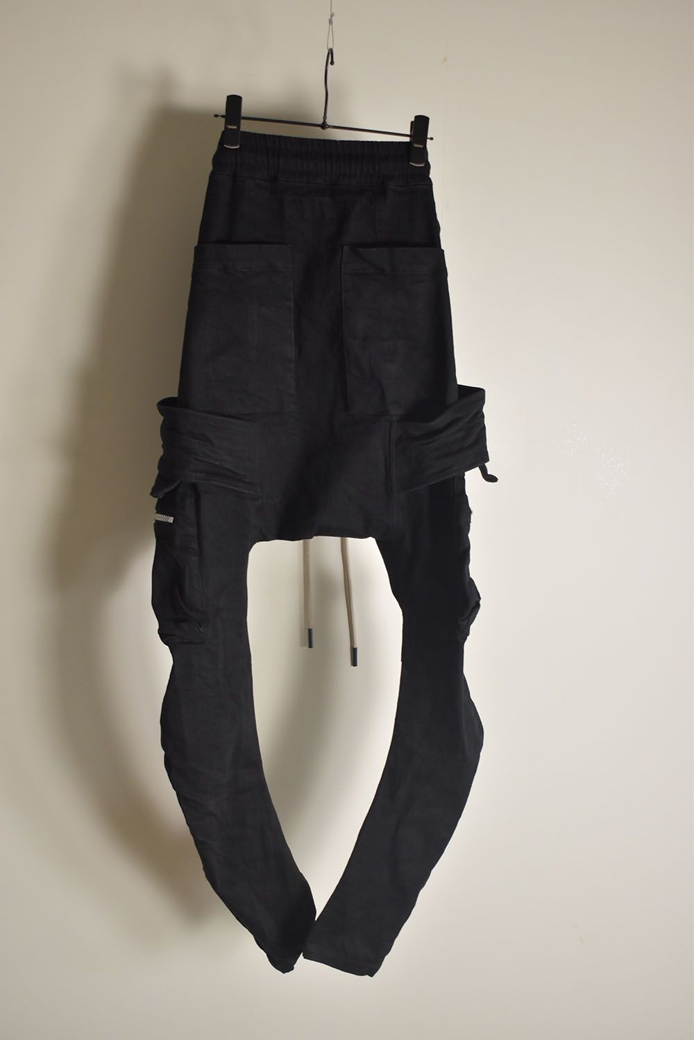Denim  Cargo Sarouel Skinny"Black"/デニムカーゴサルエルスキニー"ブラック"