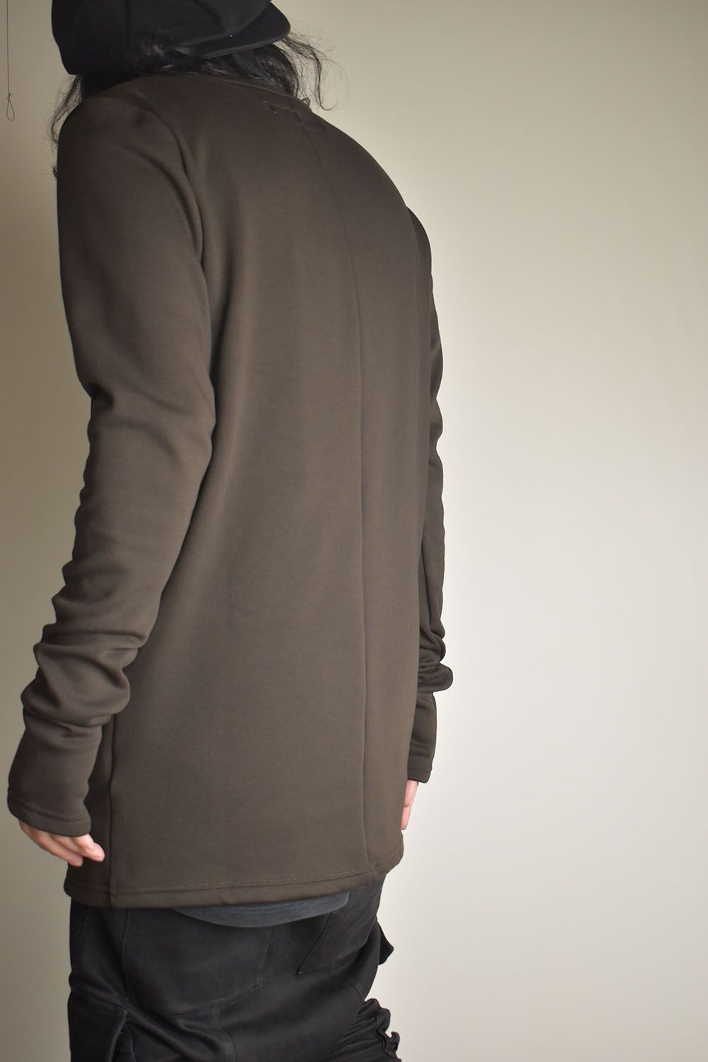 Bomber Heat Crew Neck Top"D.Grey" / ボンバーヒートクルーネックトップ"ダークグレー"