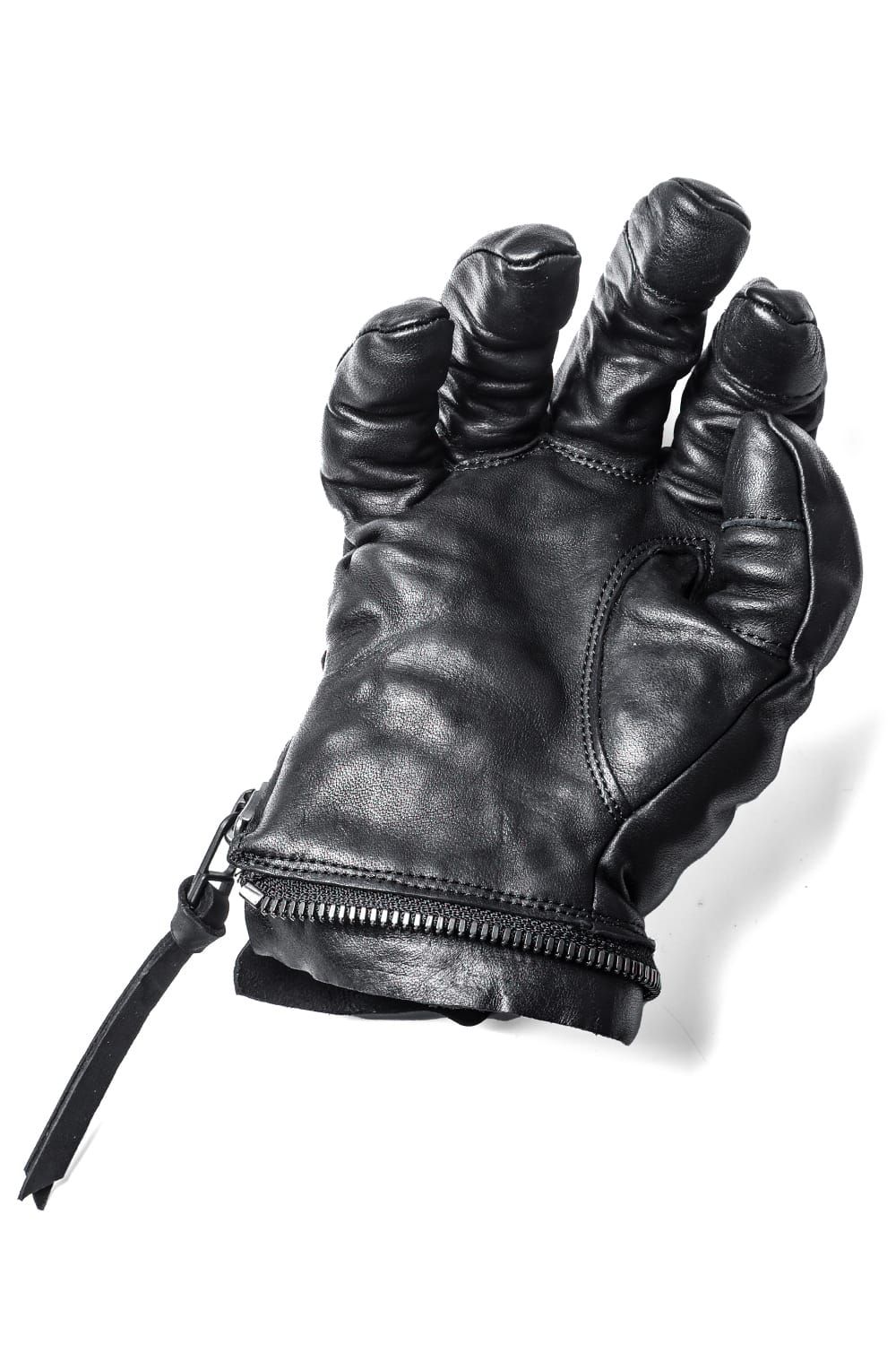 "TVA"Collaboration Horse Leather Long Glove "Black" / The viridi-anneコラボレーションホースレザーロンググローブ"ブラック"