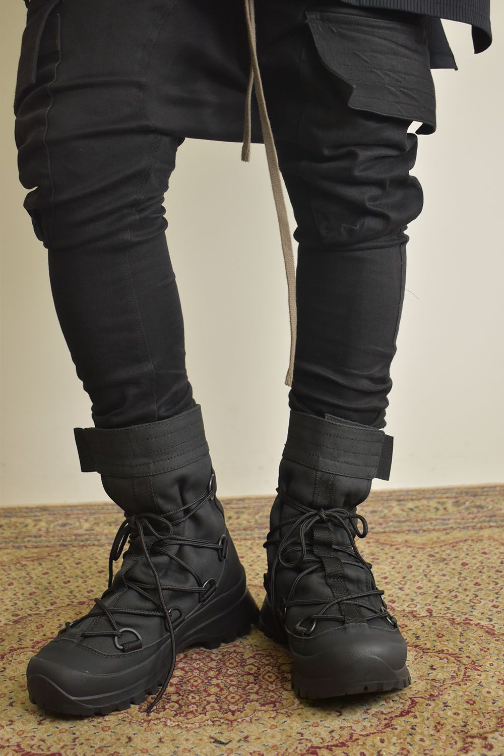 High Cut Sneaker "Black" / ハイカットスニーカー"ブラック"