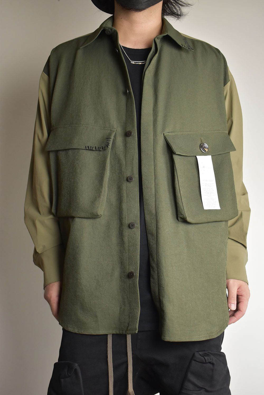 Shirts Jacket"Moss Green"/シャツジャケット"モスグリーン"