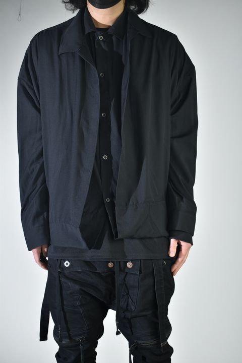 Coalesce Shirts"Black " / コウアレスシャツ"ブラック"