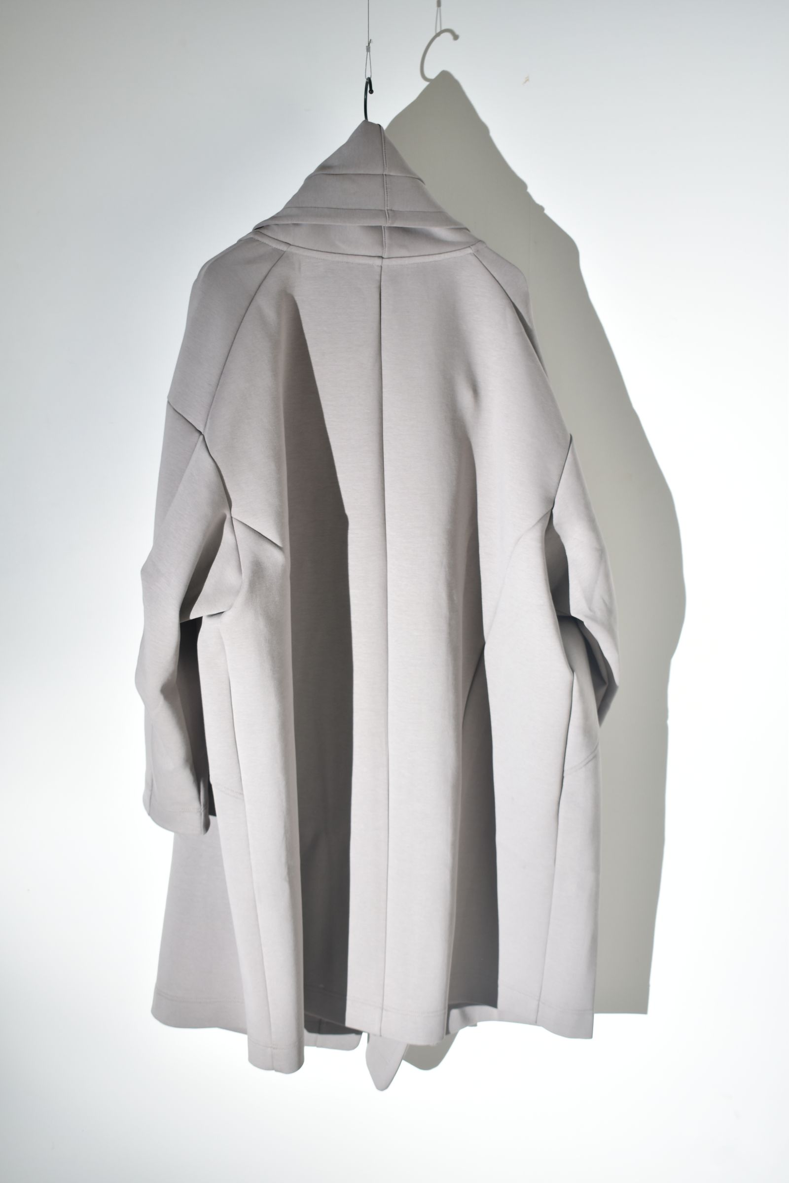 Rap Jersey Coat "Greige" / ラップジャージーコート"グレージュ"