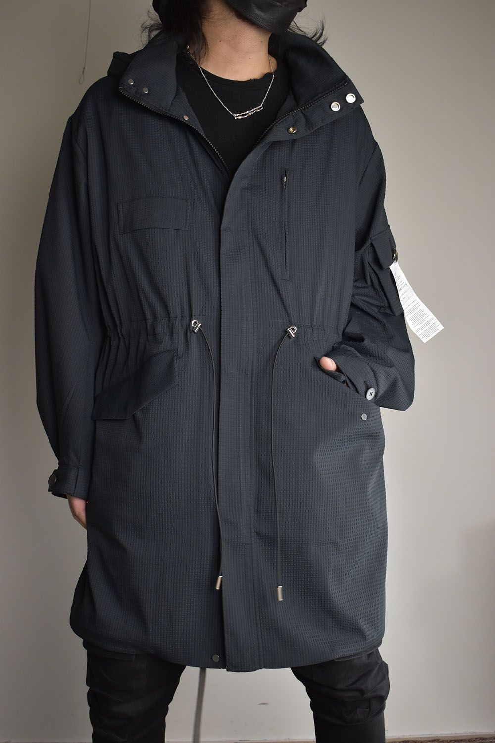 Fish Tall Coat"Black" / フィッシュテールコート"ブラック"