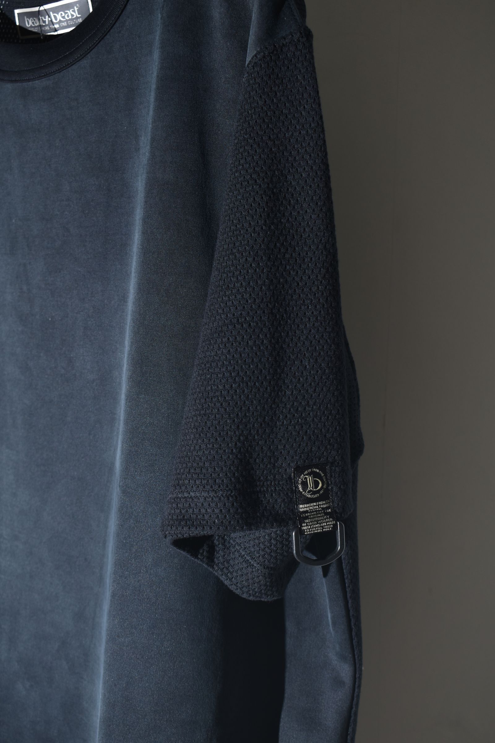 Suedy Short Sleeve Tee"Black" / スウェーディショートスリーブTee"ブラック"