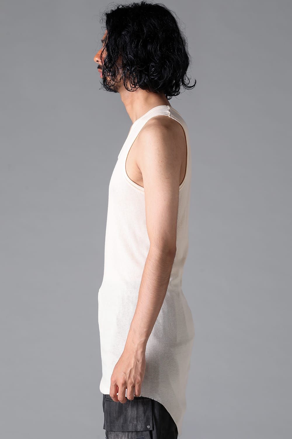 《2026SS先行予約》Rib Tank Top"Black / White / Stone / Greige / Sand" / リブタンクトップ"ブラック/ホワイト/ストーン/グレージュ/サンド"