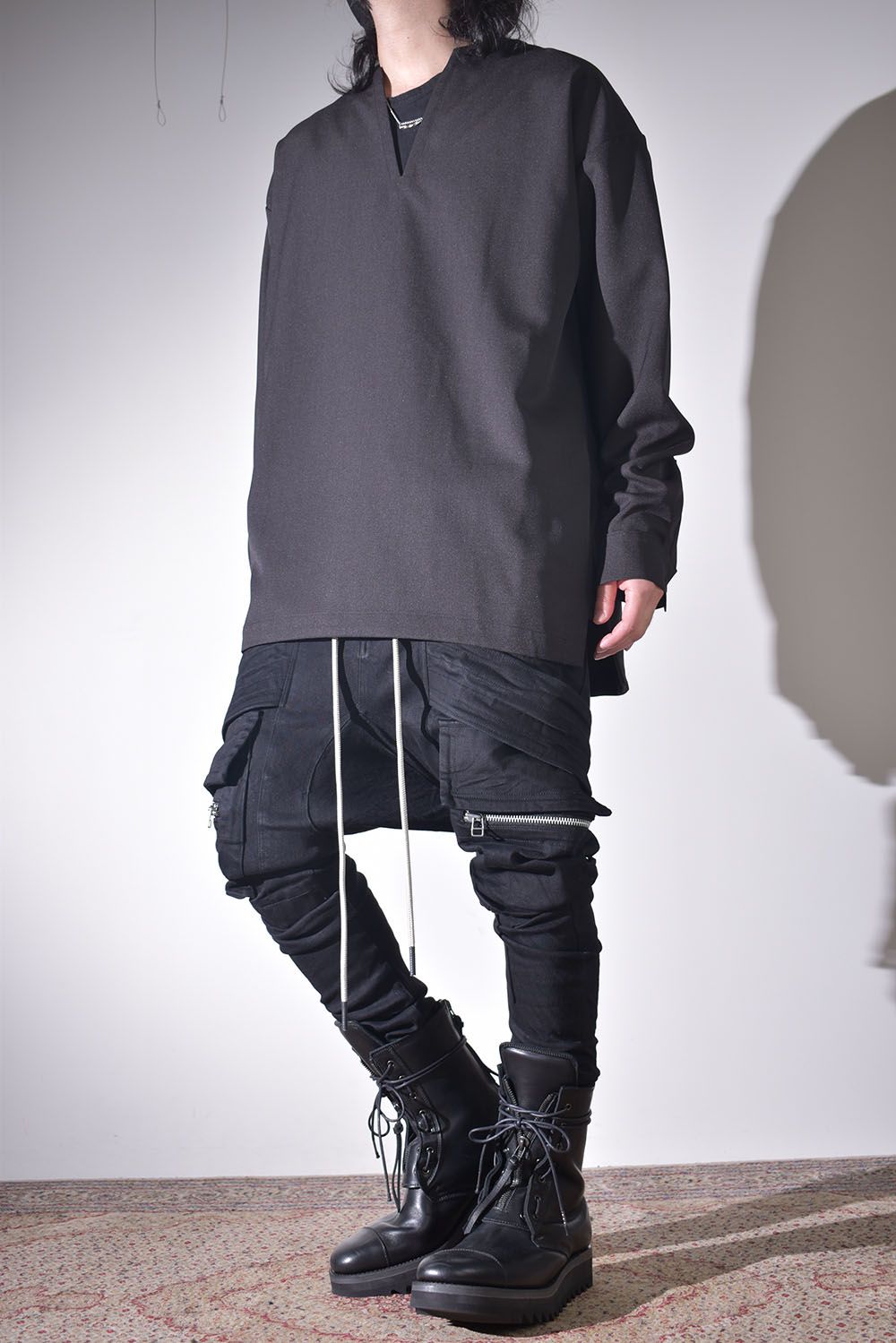 ライトな着心地で暖かく