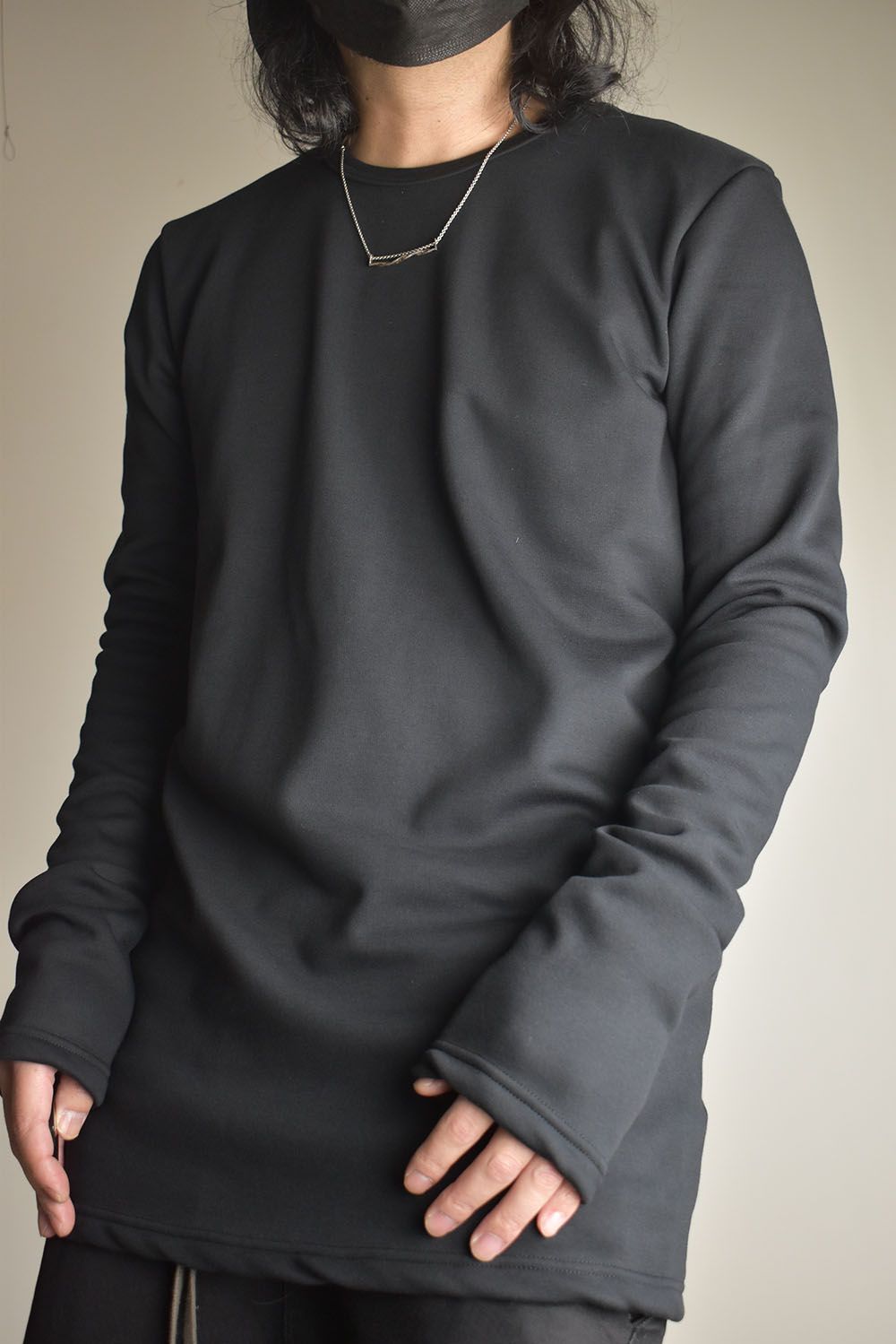 Bomber Heat Crew Neck Top"Black" / ボンバーヒートクルーネックトップ"ブラック"